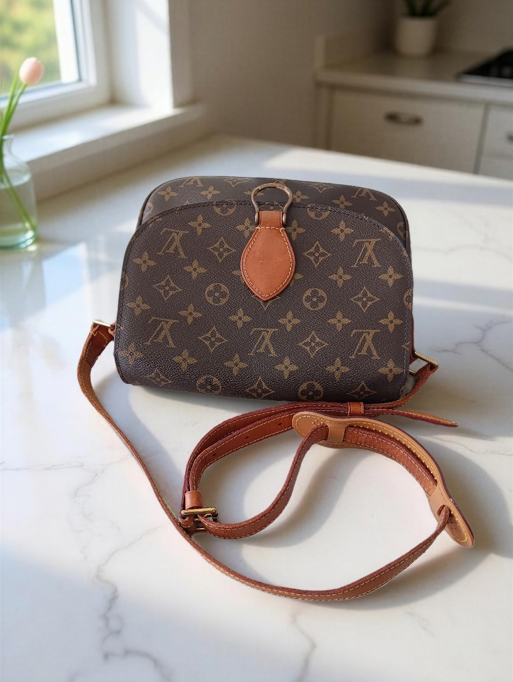 Louis Vuitton Monogram Saint Cloud GM Crossbody Vintage 1998 ✨ COA - Picture 11 of 16